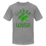 This Clover Is For My Lover, St Patrick Day Shirt, Shamrock Shirt, Irish Shirt, Lucky Shirt, St Patricks Shirt, St Patricks Day Tee, St Patricks Day Gifts - slate