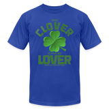 This Clover Is For My Lover, St Patrick Day Shirt, Shamrock Shirt, Irish Shirt, Lucky Shirt, St Patricks Shirt, St Patricks Day Tee, St Patricks Day Gifts - royal blue