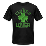 This Clover Is For My Lover, St Patrick Day Shirt, Shamrock Shirt, Irish Shirt, Lucky Shirt, St Patricks Shirt, St Patricks Day Tee, St Patricks Day Gifts - black