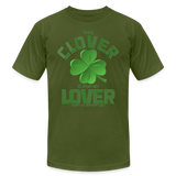 This Clover Is For My Lover, St Patrick Day Shirt, Shamrock Shirt, Irish Shirt, Lucky Shirt, St Patricks Shirt, St Patricks Day Tee, St Patricks Day Gifts - olive