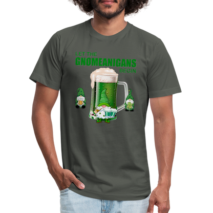 Let The Gnomeanigans Begin, Gnomes Drinking, St Patrick Day Shirt, Shamrock Shirt, Irish Shirt, Lucky Shirt, St Patricks Shirt, St Patricks Day Tee, St Patricks Day Gifts - asphalt