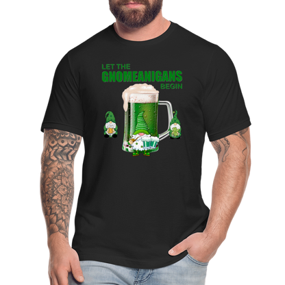 Let The Gnomeanigans Begin, Gnomes Drinking, St Patrick Day Shirt, Shamrock Shirt, Irish Shirt, Lucky Shirt, St Patricks Shirt, St Patricks Day Tee, St Patricks Day Gifts - black