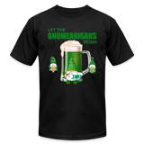 Let The Gnomeanigans Begin, Gnomes Drinking, St Patrick Day Shirt, Shamrock Shirt, Irish Shirt, Lucky Shirt, St Patricks Shirt, St Patricks Day Tee, St Patricks Day Gifts - black