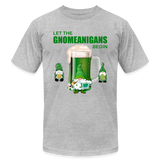 Let The Gnomeanigans Begin, Gnomes Drinking, St Patrick Day Shirt, Shamrock Shirt, Irish Shirt, Lucky Shirt, St Patricks Shirt, St Patricks Day Tee, St Patricks Day Gifts - heather gray