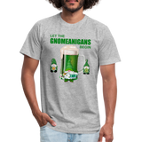 Let The Gnomeanigans Begin, Gnomes Drinking, St Patrick Day Shirt, Shamrock Shirt, Irish Shirt, Lucky Shirt, St Patricks Shirt, St Patricks Day Tee, St Patricks Day Gifts - heather gray