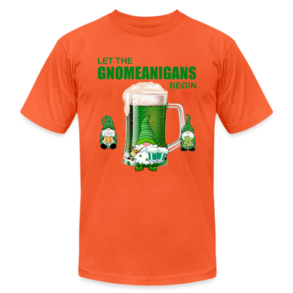 Let The Gnomeanigans Begin, Gnomes Drinking, St Patrick Day Shirt, Shamrock Shirt, Irish Shirt, Lucky Shirt, St Patricks Shirt, St Patricks Day Tee, St Patricks Day Gifts - orange