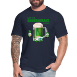 Let The Gnomeanigans Begin, Gnomes Drinking, St Patrick Day Shirt, Shamrock Shirt, Irish Shirt, Lucky Shirt, St Patricks Shirt, St Patricks Day Tee, St Patricks Day Gifts - navy