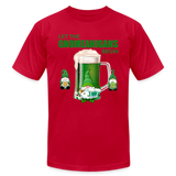 Let The Gnomeanigans Begin, Gnomes Drinking, St Patrick Day Shirt, Shamrock Shirt, Irish Shirt, Lucky Shirt, St Patricks Shirt, St Patricks Day Tee, St Patricks Day Gifts - red