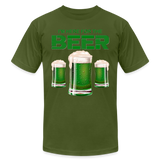 I'm Here For The Beer, Beer Drinking Shirt, Green Beer, St Patrick Day Shirt, Shamrock Shirt, Irish Shirt, Lucky Shirt, St Patricks Shirt, St Patricks Day Tee, St Patricks Day Gifts - olive