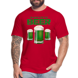 I'm Here For The Beer, Beer Drinking Shirt, Green Beer, St Patrick Day Shirt, Shamrock Shirt, Irish Shirt, Lucky Shirt, St Patricks Shirt, St Patricks Day Tee, St Patricks Day Gifts - red