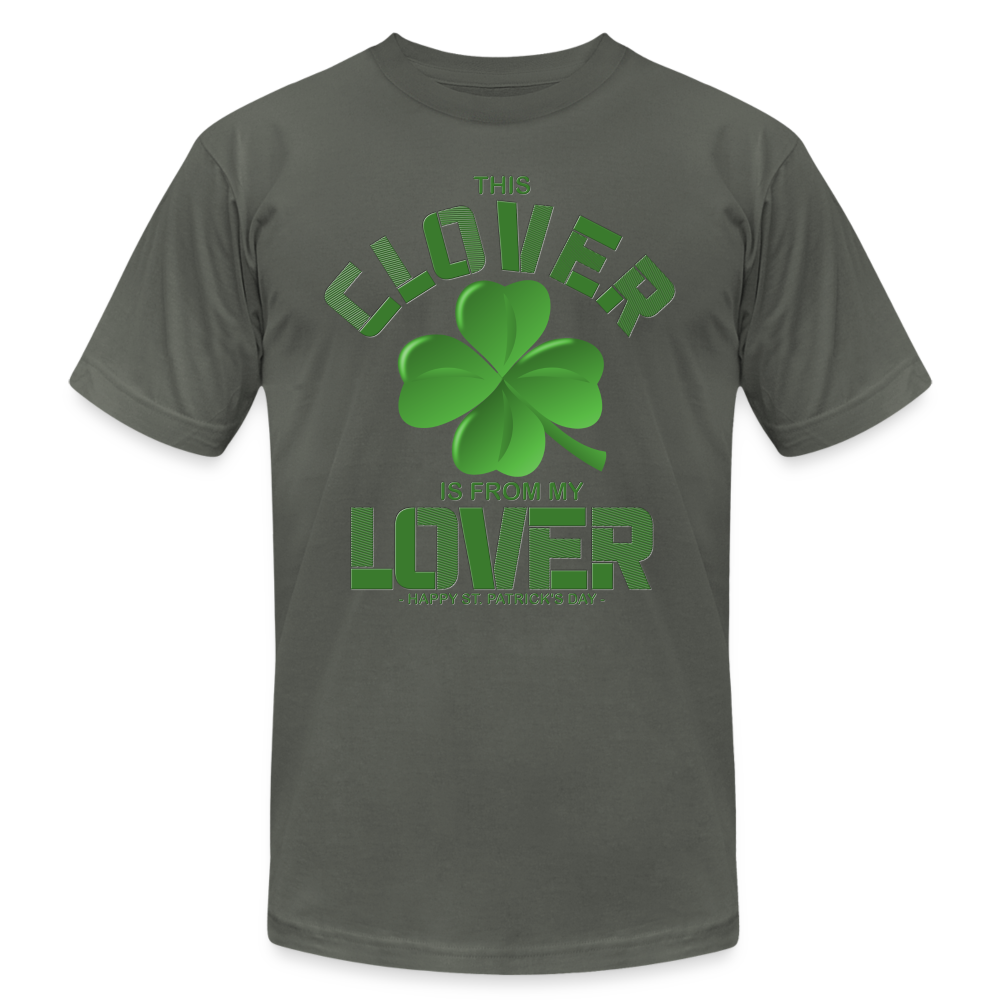 This Clover Is From My Lover, St Patrick Day Shirt, Shamrock Shirt, Irish Shirt, Lucky Shirt, St Patricks Shirt, St Patricks Day Tee, St Patricks Day Gifts - asphalt