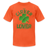 This Clover Is From My Lover, St Patrick Day Shirt, Shamrock Shirt, Irish Shirt, Lucky Shirt, St Patricks Shirt, St Patricks Day Tee, St Patricks Day Gifts - orange