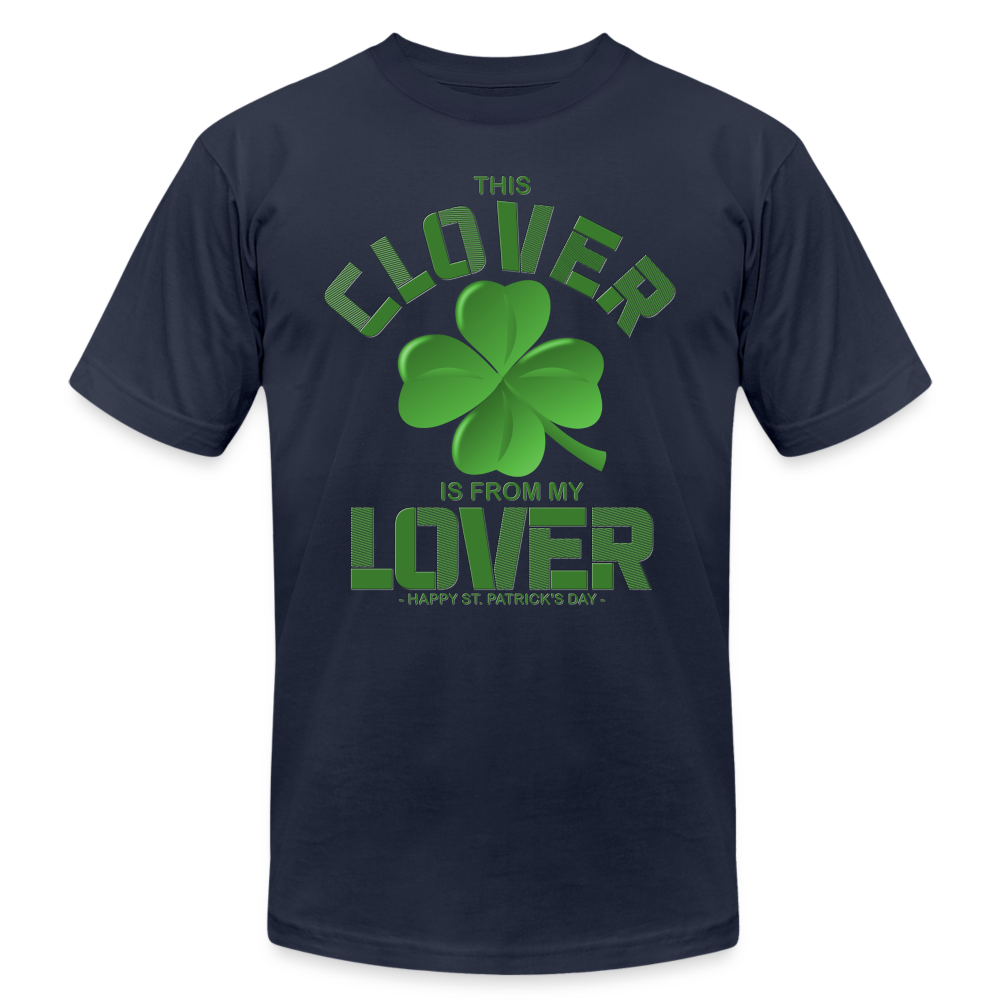 This Clover Is From My Lover, St Patrick Day Shirt, Shamrock Shirt, Irish Shirt, Lucky Shirt, St Patricks Shirt, St Patricks Day Tee, St Patricks Day Gifts - navy