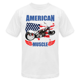 American Muscle Shirt, Motorcycle Shirt, Biker Shirt, Motorcycle Gift, Motorcycle Tshirt, Motorcycle Shirts, Motorcycle T Shirt, Biker Shirt - white