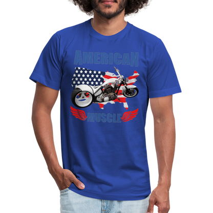 American Muscle Shirt, Motorcycle Shirt, Biker Shirt, Motorcycle Gift, Motorcycle Tshirt, Motorcycle Shirts, Motorcycle T Shirt, Biker Shirt - royal blue