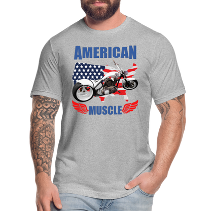 American Muscle Shirt, Motorcycle Shirt, Biker Shirt, Motorcycle Gift, Motorcycle Tshirt, Motorcycle Shirts, Motorcycle T Shirt, Biker Shirt - heather gray