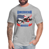 American Muscle Shirt, Motorcycle Shirt, Biker Shirt, Motorcycle Gift, Motorcycle Tshirt, Motorcycle Shirts, Motorcycle T Shirt, Biker Shirt - heather gray