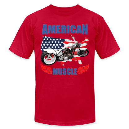 American Muscle Shirt, Motorcycle Shirt, Biker Shirt, Motorcycle Gift, Motorcycle Tshirt, Motorcycle Shirts, Motorcycle T Shirt, Biker Shirt - red