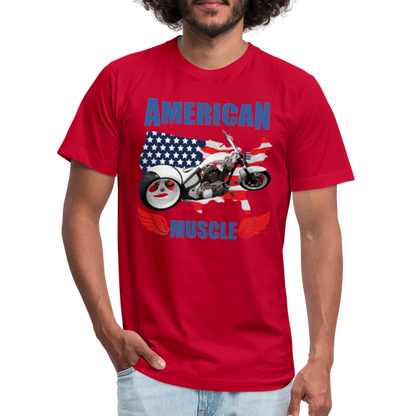 American Muscle Shirt, Motorcycle Shirt, Biker Shirt, Motorcycle Gift, Motorcycle Tshirt, Motorcycle Shirts, Motorcycle T Shirt, Biker Shirt - red