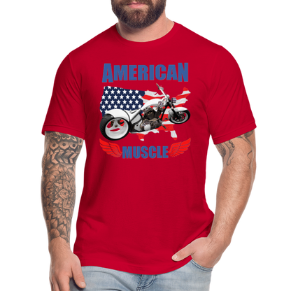 American Muscle Shirt, Motorcycle Shirt, Biker Shirt, Motorcycle Gift, Motorcycle Tshirt, Motorcycle Shirts, Motorcycle T Shirt, Biker Shirt - red