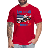 American Muscle Shirt, Motorcycle Shirt, Biker Shirt, Motorcycle Gift, Motorcycle Tshirt, Motorcycle Shirts, Motorcycle T Shirt, Biker Shirt - red