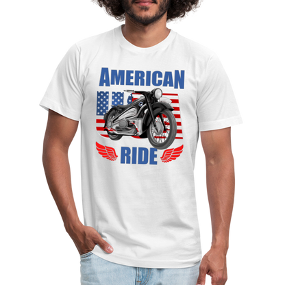 American Ride Shirt, Motorcycle Shirt, Biker Shirt, Motorcycle Gift, Motorcycle Tshirt, Motorcycle Shirts, Motorcycle T Shirt, Biker Shirts - white