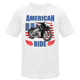 American Ride Shirt, Motorcycle Shirt, Biker Shirt, Motorcycle Gift, Motorcycle Tshirt, Motorcycle Shirts, Motorcycle T Shirt, Biker Shirts - white