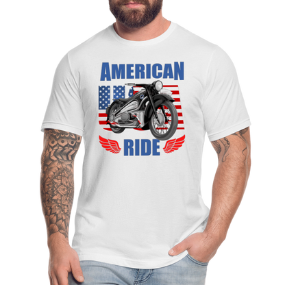 American Ride Shirt, Motorcycle Shirt, Biker Shirt, Motorcycle Gift, Motorcycle Tshirt, Motorcycle Shirts, Motorcycle T Shirt, Biker Shirts - white