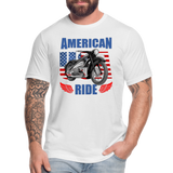 American Ride Shirt, Motorcycle Shirt, Biker Shirt, Motorcycle Gift, Motorcycle Tshirt, Motorcycle Shirts, Motorcycle T Shirt, Biker Shirts - white