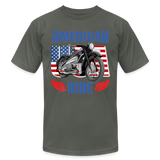 American Ride Shirt, Motorcycle Shirt, Biker Shirt, Motorcycle Gift, Motorcycle Tshirt, Motorcycle Shirts, Motorcycle T Shirt, Biker Shirts - asphalt