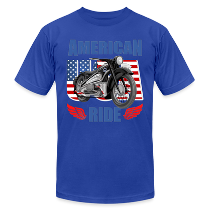 American Ride Shirt, Motorcycle Shirt, Biker Shirt, Motorcycle Gift, Motorcycle Tshirt, Motorcycle Shirts, Motorcycle T Shirt, Biker Shirts - royal blue