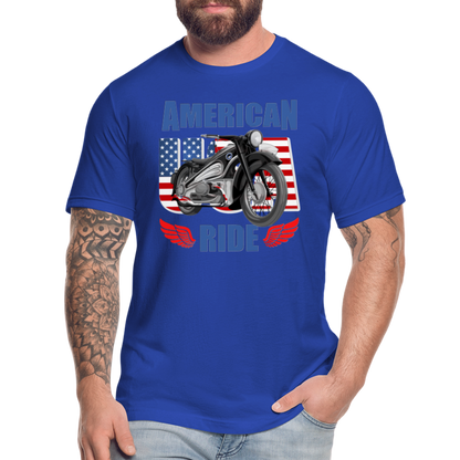 American Ride Shirt, Motorcycle Shirt, Biker Shirt, Motorcycle Gift, Motorcycle Tshirt, Motorcycle Shirts, Motorcycle T Shirt, Biker Shirts - royal blue