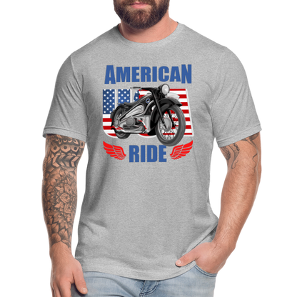 American Ride Shirt, Motorcycle Shirt, Biker Shirt, Motorcycle Gift, Motorcycle Tshirt, Motorcycle Shirts, Motorcycle T Shirt, Biker Shirts - heather gray