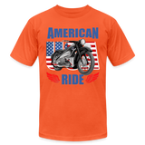 American Ride Shirt, Motorcycle Shirt, Biker Shirt, Motorcycle Gift, Motorcycle Tshirt, Motorcycle Shirts, Motorcycle T Shirt, Biker Shirts - orange