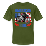 American Ride Shirt, Motorcycle Shirt, Biker Shirt, Motorcycle Gift, Motorcycle Tshirt, Motorcycle Shirts, Motorcycle T Shirt, Biker Shirts - olive