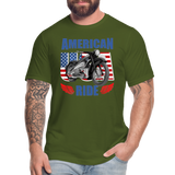 American Ride Shirt, Motorcycle Shirt, Biker Shirt, Motorcycle Gift, Motorcycle Tshirt, Motorcycle Shirts, Motorcycle T Shirt, Biker Shirts - olive