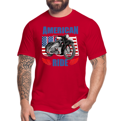 American Ride Shirt, Motorcycle Shirt, Biker Shirt, Motorcycle Gift, Motorcycle Tshirt, Motorcycle Shirts, Motorcycle T Shirt, Biker Shirts - red
