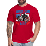 American Ride Shirt, Motorcycle Shirt, Biker Shirt, Motorcycle Gift, Motorcycle Tshirt, Motorcycle Shirts, Motorcycle T Shirt, Biker Shirts - red