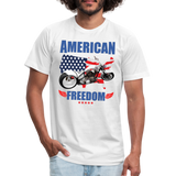 American Freedom Shirt, Motorcycle Shirt, Biker Shirt, Motorcycle Gift, Motorcycle Tshirt, Motorcycle Shirts, Motorcycle T Shirt, Biker Shirt - white