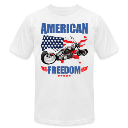 American Freedom Shirt, Motorcycle Shirt, Biker Shirt, Motorcycle Gift, Motorcycle Tshirt, Motorcycle Shirts, Motorcycle T Shirt, Biker Shirt - white
