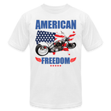 American Freedom Shirt, Motorcycle Shirt, Biker Shirt, Motorcycle Gift, Motorcycle Tshirt, Motorcycle Shirts, Motorcycle T Shirt, Biker Shirt - white