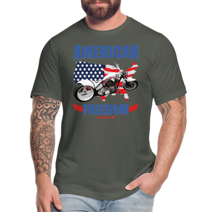 American Freedom Shirt, Motorcycle Shirt, Biker Shirt, Motorcycle Gift, Motorcycle Tshirt, Motorcycle Shirts, Motorcycle T Shirt, Biker Shirt - asphalt