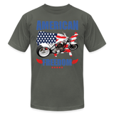 American Freedom Shirt, Motorcycle Shirt, Biker Shirt, Motorcycle Gift, Motorcycle Tshirt, Motorcycle Shirts, Motorcycle T Shirt, Biker Shirt - asphalt