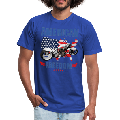 American Freedom Shirt, Motorcycle Shirt, Biker Shirt, Motorcycle Gift, Motorcycle Tshirt, Motorcycle Shirts, Motorcycle T Shirt, Biker Shirt - royal blue
