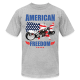 American Freedom Shirt, Motorcycle Shirt, Biker Shirt, Motorcycle Gift, Motorcycle Tshirt, Motorcycle Shirts, Motorcycle T Shirt, Biker Shirt - heather gray