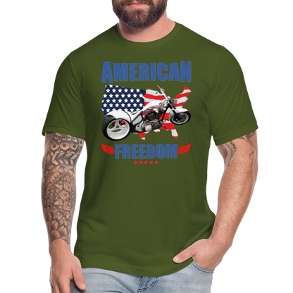 American Freedom Shirt, Motorcycle Shirt, Biker Shirt, Motorcycle Gift, Motorcycle Tshirt, Motorcycle Shirts, Motorcycle T Shirt, Biker Shirt - olive