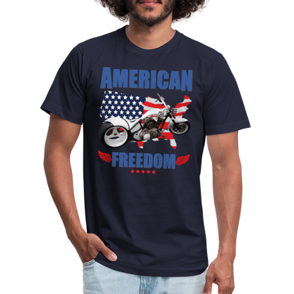 American Freedom Shirt, Motorcycle Shirt, Biker Shirt, Motorcycle Gift, Motorcycle Tshirt, Motorcycle Shirts, Motorcycle T Shirt, Biker Shirt - navy