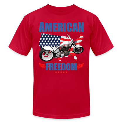 American Freedom Shirt, Motorcycle Shirt, Biker Shirt, Motorcycle Gift, Motorcycle Tshirt, Motorcycle Shirts, Motorcycle T Shirt, Biker Shirt - red