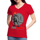 Mama Saurus Shirt, Mother Shirt, Gift For Mother, Mom Life Shirt, New Mom Shirt, Mommy Shirt, Funny Mom Shirt, Mother Tshirt, Cute Mom Shirt, Mother Day shirt, Best Mom Shirt - red