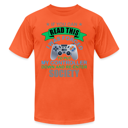 Video Game Shirt, Gamer Shirt, Gaming Shirt, Retro Gaming Shirt, Gamer Birthday Shirt, Nerd Shirt, Video Game Gifts, Geeky Shirt, Boys Birthday Shirt, Game Shirt - orange